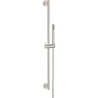 Wiesbaden Glijstangset Remi Met Staafhanddouche 1 Stand 150 cm Geborsteld Staal