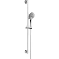 Wiesbaden Glijstangset remi met handdouche 3 standen 150 cm chroom