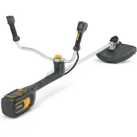 Stiga BC 700e B | Accu Bosmaaier | 7 serie | 0,5 kW | inductie | 38 cm | Dubbel harnas, excl. accu en lader - 277210008/ST2