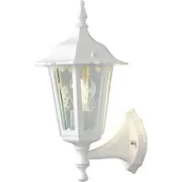 Konstsmide Wandlamp buiten FIRENZE, wit / opaal, Glas, Landelijk, Wandlamp buiten