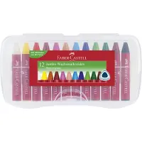 Faber-Castell Waskrijtjes Jumbo 12-set (3 jaar+)