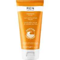 Ren Skincare Clean Skincare PHA Polyhydroxy Acid Exfoliating Facial Gentle Brightening Exfoliator for Face Chemical Enzymatic & Physical Exfoliants Suitable for Blemish Prone & Sensitive Skin