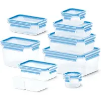 Tefal MasterSeal Fresh N1031451 Set van 9 bewaardozen van 0 15L tot 2 2L