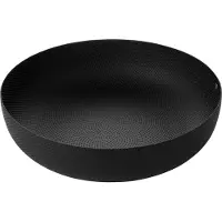 Alessi Mandje Round Texture Black 29 cm