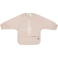 Trixie Afwasbare slab met mouwen - Mrs. Rabbit - Slab voor kinderen - 100% Recycled Polyester - Eenvoudig schoon - Roze