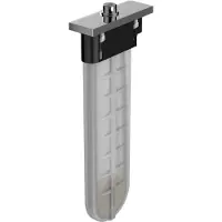 Hansgrohe sBox afbouwdeel rechthoekig, chroom