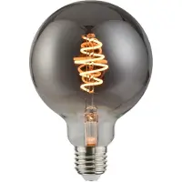 Enzo Nordlux LED Globe G95 E27 5-15W 1800K filament spiraal grey dimbaar - 2760110