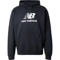 New Balance Sweatshirt 'Essentials' zwart / wit