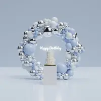 PartyPro Ballonnenboog (Baby Blue)