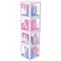 PartyPro BABY Ballonnen Box (Wit)