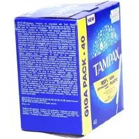 Tampax Regular 40 40 St Tamponades