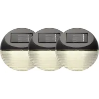 Star Trading 3-delige wandlamp, buitenverlichting, bruin, IP44, voor gevelmontage, met schemersensor, 3 lampen