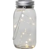 Star Trading Jamjar - gave decoratielamp op zonne-energie