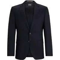 BOSS ONE Slim-fit colbert van scheerwollen serge