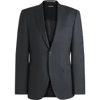 BOSS ONE Regular-fit colbert van scheerwollen sergestof