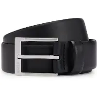 BOSS Riem met label in reliëf model 'Erron'