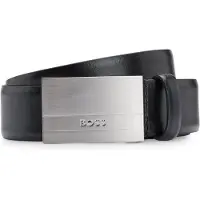 BOSS Riem zwart / zilver