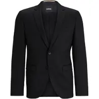 BOSS Extra Slim Jas zwart, Effen