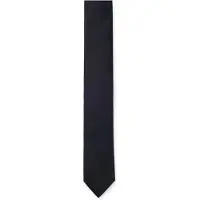 BOSS Stropdas donkerblauw