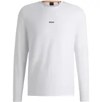 BOSS Shirt 'Chark' zwart / wit