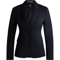 BOSS Slim-fit blazer van in Italië vervaardigde scheerwol Maat 46