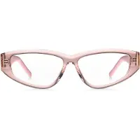 HUGO Optisch montuur van roze acetaat met 3D-monogram
