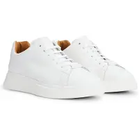 BOSS Leren sneakers met rubberen buitenzool Maat 50