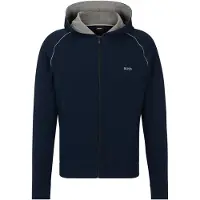 BOSS Sweatvest 'Mix&Match' marine / grijs