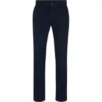 BOSS Chino navy / oranje