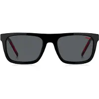 HUGO BOSS Zonnebril Hugo HG 1297/S 54/19/145 Zwart rood Acetaat monturen UNISEX HG 1297/S