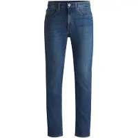 HUGO Jeans 'Ash' blauw / wit