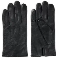 BOSS Vingerhandschoenen 'Hainz-ME' zwart