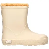 Igor gevoerde regenlaarzen beige Jongens/Meisjes Rubber Effen - maat 31