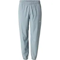 Nike Sportbroek 'FORM' basaltgrijs / zilver