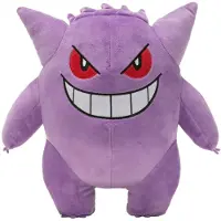 Jazwares Pokémon Gengar pluche knuffel, 24 cm