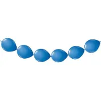 Folat Blauwe knoopballonnen, 8st.