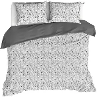 De Witte Lietaer Dekbedovertrek Charlie Black Percal-260 x 200 / 220 / 240 cm | Extra Breed