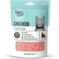 JERKY TIME - Chicken & Codfish Bites - Kattensnack - Voordeelbundel 5 stuks
