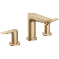 Hansgrohe Wastafelmengkraan talis e 3-gats met trekwaste brushed bronze