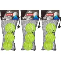 Adrenix Tennisballen - 9x - hersluitbaar net - geel/groen - speelgoed