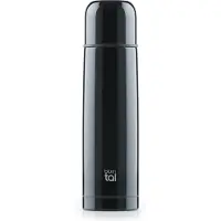 Blumtal Thermosfles - Lekvrije thermosfles met drinkbeker voor onderweg - Isolerende Thermoskan - Roestvrij staal - 350ml - Zwart