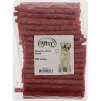 Slim Munchy Staaf Rood - 100 Stuks - Kauwsnack voor Honden - Ideaal voor Kleine en Middelgrote Honden