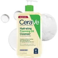 CeraVe Hydrating Foaming Oil - Hydraterende Reinigingsolie - Normale tot Zeer Droge Huid - 562ml
