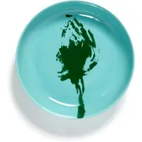 Serax Diep Bord Feast Tableware By Ottolenghi Blue Artichoke Green 22 cm
