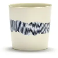 Serax Koffiekop Feast Tableware By Ottolenghi White Blue 250 ml