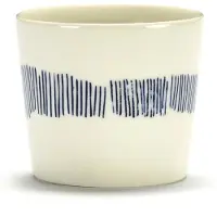 Serax Espressokop Feast Tableware By Ottolenghi White Blue 150 ml