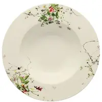 Rosenthal Diep Bord Brillance Rim Fleurs Sauvages 23 cm