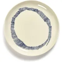 Serax Feast Bord S White Stripes Blue