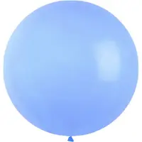 PartyPro Blauwe XXL Ballonnen (10 stuks / 90 CM)