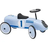 Goki Blauwe Loopauto